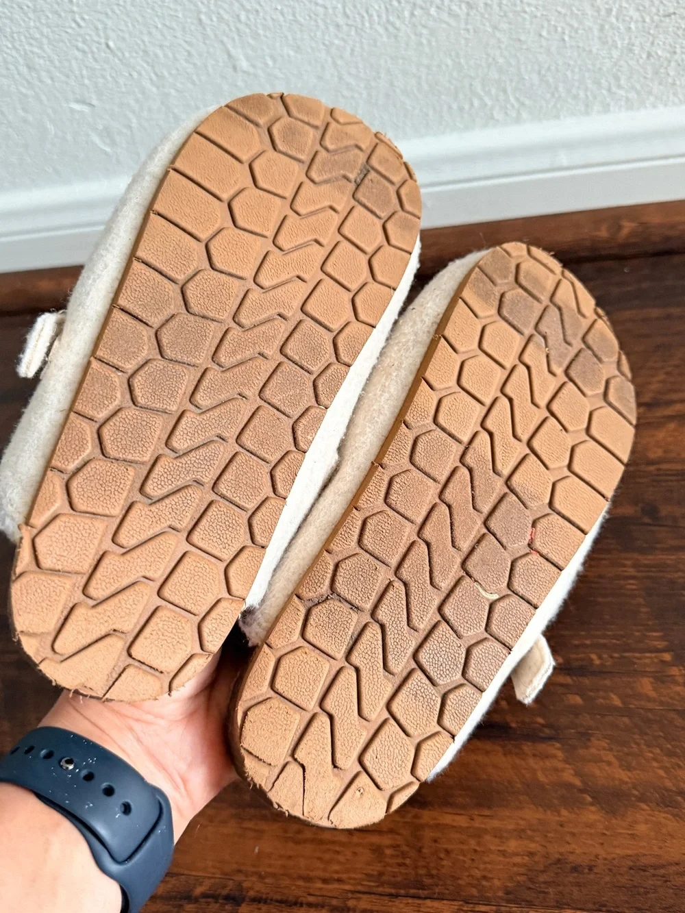GAP Cream Kids Slip-On Clog with Adjustable Buckle